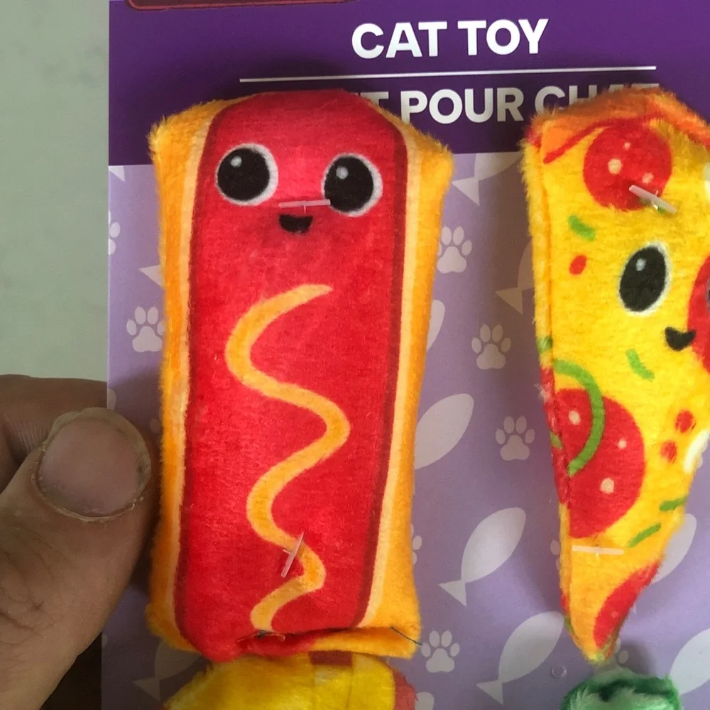 Cat Toy Set - Colorful Plush Toys